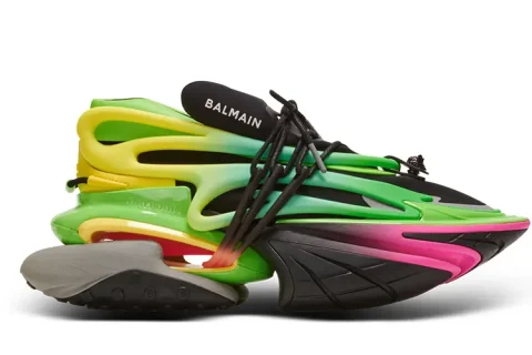Balmain Unicorn Low Sneakers Multicolor