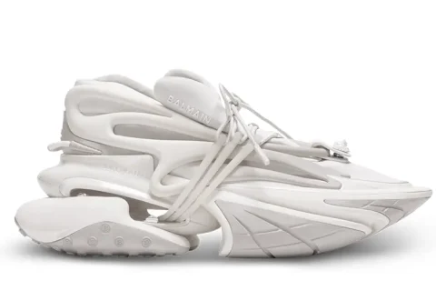 Balmain Unicorn Low Sneakers Wit