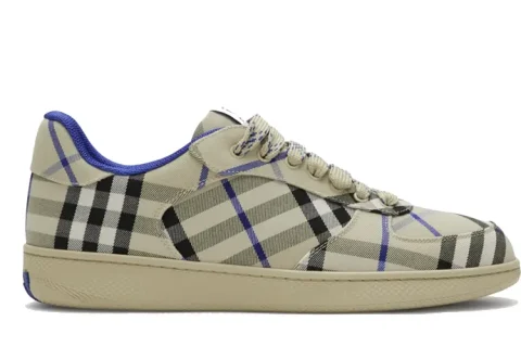 Burberry Check Terrace Sneakers Groen