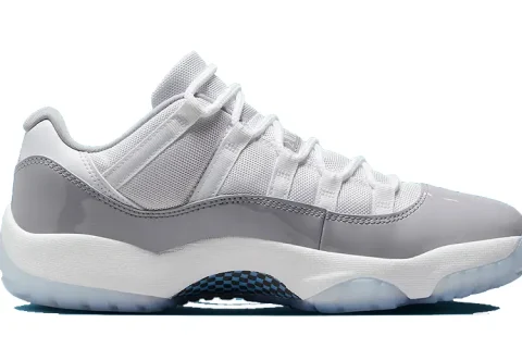 Nike Air Jordan 11 Retro Low Cement Grey Sneakers