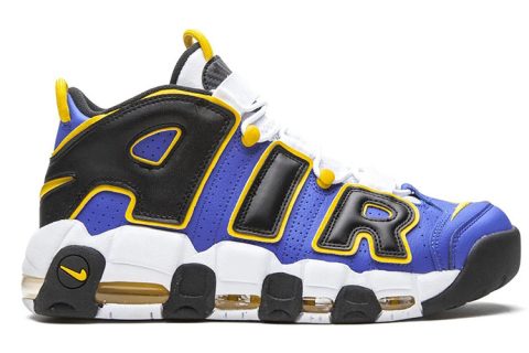 Nike Air More Uptempo Peace Love Basketball Sneakers
