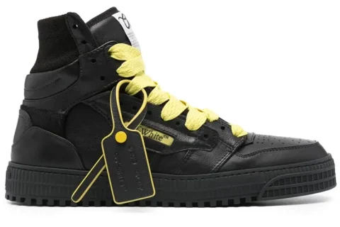Off-White 3.0 Off Court Sneakers Zwart-Geel