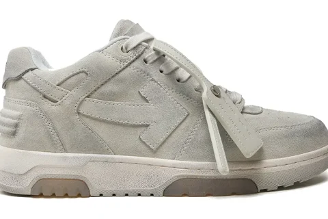 Off-White Out Of Office Low OOO Sneaker Grijs