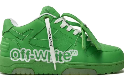 Off-White Out Of Office Low OOO Sneaker Groen