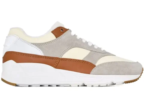 Yves Saint Laurent Bump Sneakers Wit-Grijs