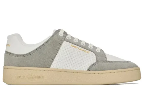 Yves Saint Laurent SL/61 Sneakers Grijs-Wit
