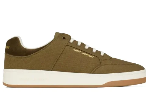Yves Saint Laurent SL/61 Sneakers Military Green