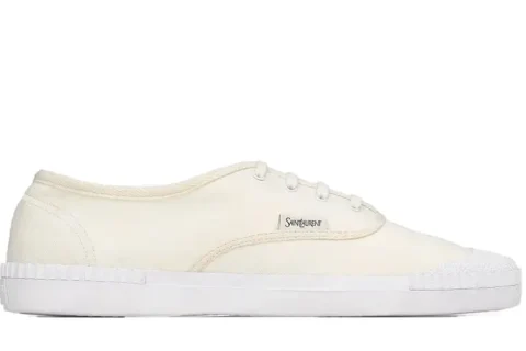 Yves Saint Laurent Wes Sneakers Creme-Wit