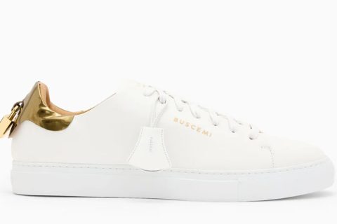 Buscemi Quest Sneakers Wit-Goud