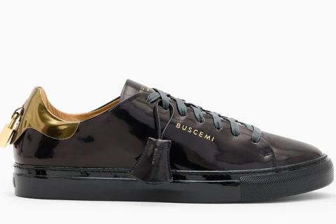 Buscemi Quest Sneakers Zwart-Goud
