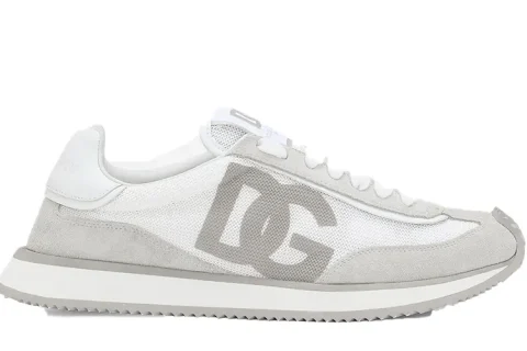 Dolce & Gabbana DG Cushion Sneakers Wit-Grijs