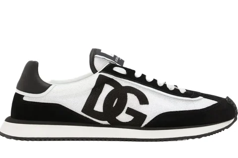 Dolce & Gabbana DG Cushion Sneakers Wit-Zwart
