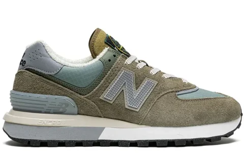 New Balance 574 X Stone Island Sneakers Legacy Green