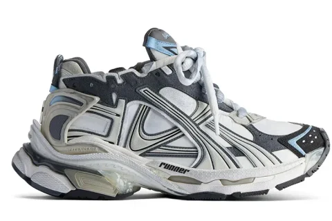 Balenciaga Runner Sneakers Wit-Beige