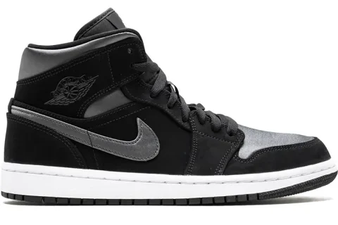 Nike Air Jordan 1 Mid SE Nylon Black Anthracite Sneaker