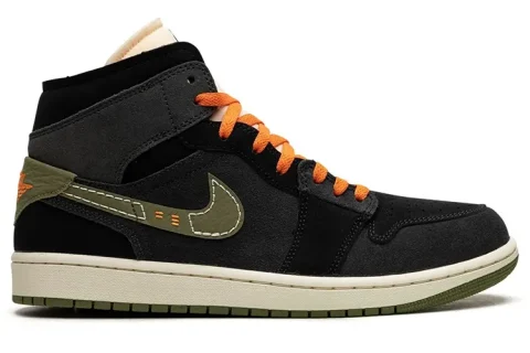 Nike Air Jordan 1 Mid SE Craft Sneaker Anthracite