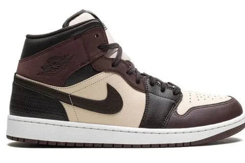 Nike Air Jordan 1 Mid SE Velvet Brown Sneaker