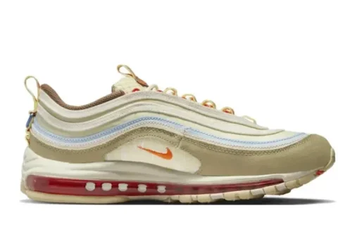 Nike Air Max 97 ''Alabaster Safety Orange'' Sneakers