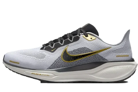Nike Air Zoom Pegasus 41 Hardloopschoenen White-Metallic Gold
