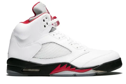 Nike Air Jordan 5 Retro ''Fire Red'' Sneakers