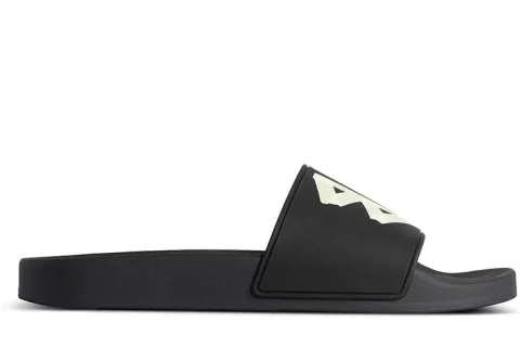 Balenciaga Pool Slippers Zwart-Geel