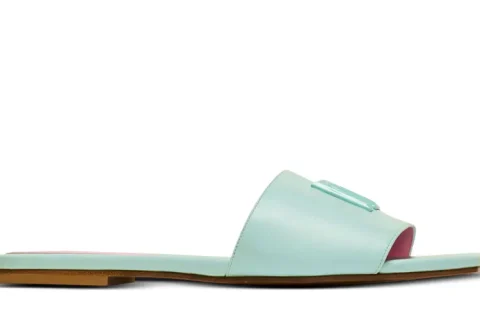 Balmain Dafne Slippers Mintgroen Balmain Dafne Slippers Mintgroen
