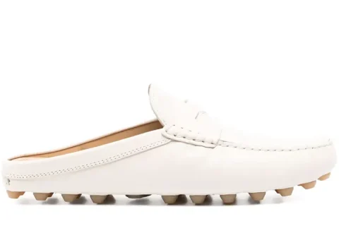 Tod's Gommino Bubble Instapper Wit Tod's Gommino Bubble Instapper Wit