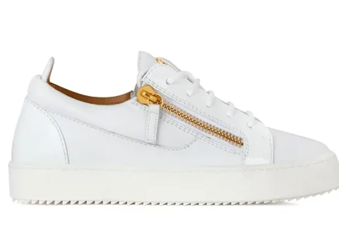 Giuseppe Zanotti Gail Sneakers Wit-Goud
