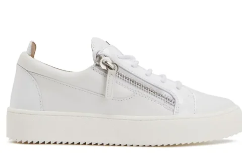 Giuseppe Zanotti Gail Sneakers Wit-Zilver