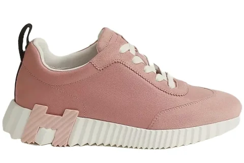 Hermes Bouncing Sneakers Rose Aquarelle