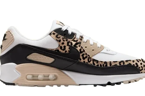 Nike Air Max 90 ''Leopard'' Sanddrift Black Sneakers