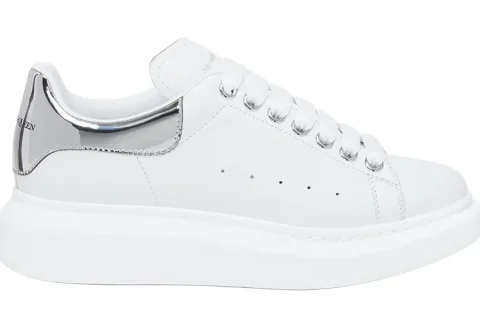 Alexander McQueen Oversized Sneakers Wit-Mirror