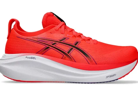 Asics Gel-Nimbus 27 Hardloopschoen Flash Red