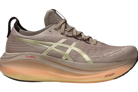 Asics Gel-Nimbus 27 Hardloopschoen Luxe Taupe Grey