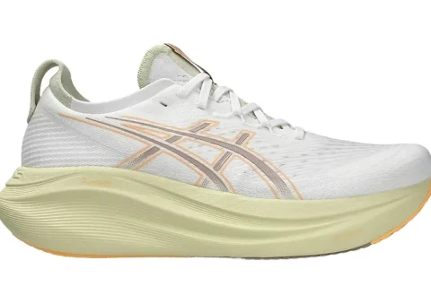Asics Gel-Nimbus 27 Hardloopschoen White-Fawn