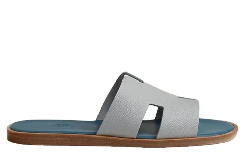 Hermes Izmir Slipper Grey