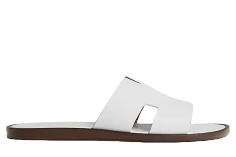 Hermes Izmir Slipper Wit
