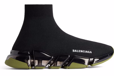 Balenciaga Speed 2.0 Full Clear Sole Recycled Knit