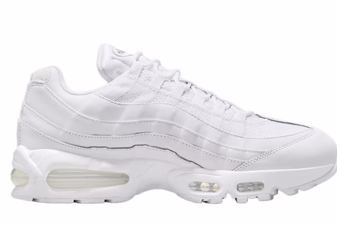 Nike Air Max 95 ''Big Bubble'' Sneakers Pure White