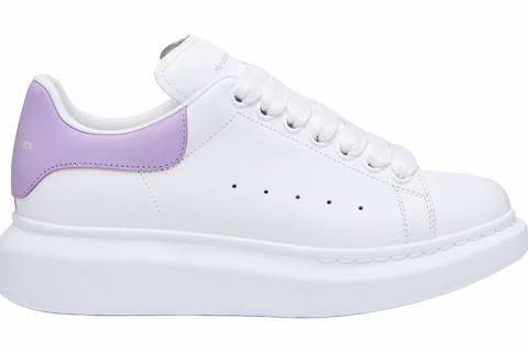 Alexander McQueen Oversized Sneakers Wit-Lila