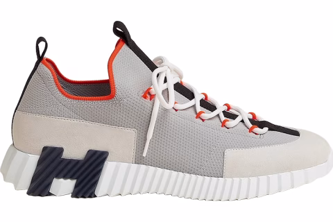 Hermes Lift Slip-On Sneakers Grey