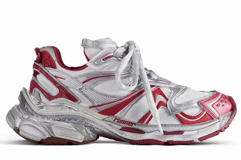 Balenciaga Runner 2.0 Sneakers OFF-White-Red
