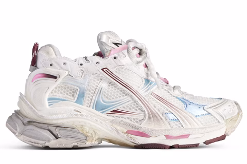 Balenciaga Runner Gradient Sneakers White-Brown