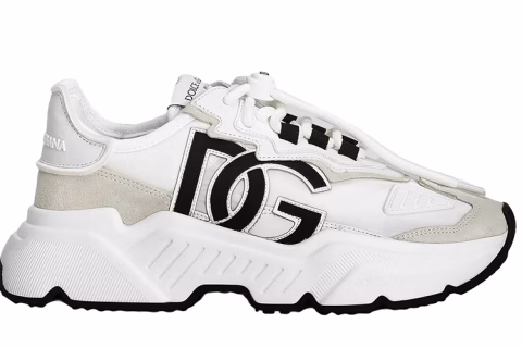 Dolce & Gabbana Daymaster Sneakers Wit-Zwart