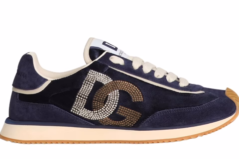 Dolce & Gabbana DG Cushion Sneakers Donkerblauw
