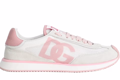 Dolce & Gabbana DG Cushion Sneakers Wit-Roze