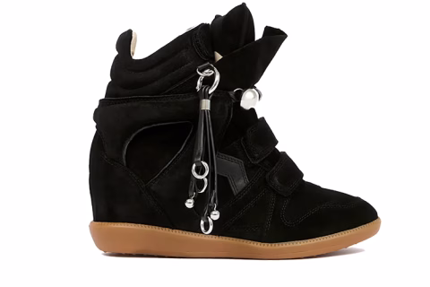 Isabel Marant Bekett Wedge Sneaker Black