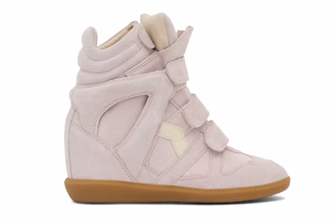 Isabel Marant Bekett Wedge Sneaker Rose