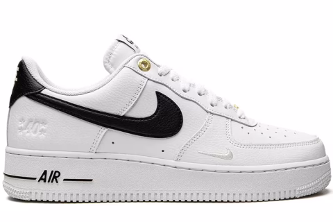 Nike Air Force 1'07 LV8 '40th Anniversary Sneaker White-Black