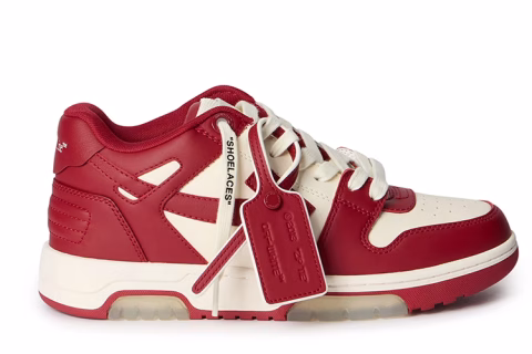 Off-White Out Of Office Sneaker OFF-White-Coral Red